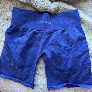 NVGTN pro seamless shorts electric blue